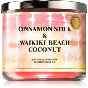 Bath & Body Works Cinnamon Stick & Waikiki Coconut Beach lumânare parfumată 411 g-ro
