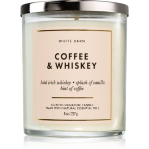 Bath & Body Works Coffee & Whiskey lumânare parfumată 227 g-ro