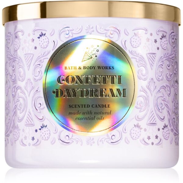 Bath & Body Works Confetti Daydream lumânare parfumată 411 g-Țena