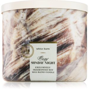 Bath & Body Works Cozy Sunday Night lumânare parfumată 411 g-Țena