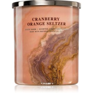 Bath & Body Works Cranberry Orange Seltzer lumânare parfumată 227 g-ro