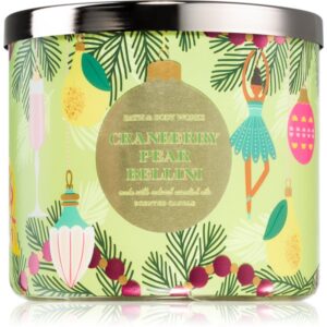 Bath & Body Works Cranberry Pear Bellini lumânare parfumată 411 g-Țena