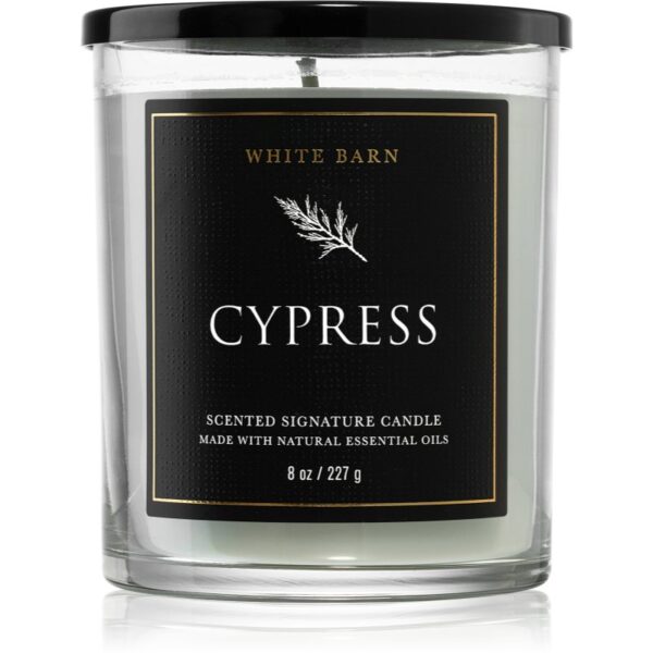Bath & Body Works Cypress lumânare parfumată 227 g-ro