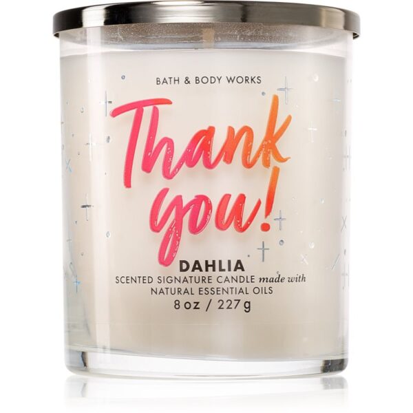 Bath & Body Works Dahlia lumânare parfumată 227 g-ro