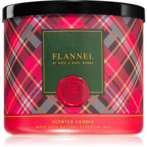 Bath & Body Works Flannel lumânare parfumată 411 g-ro