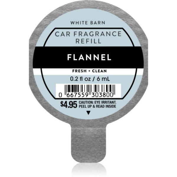Bath & Body Works Flannel parfum pentru masina rezervă 6 ml-Țena