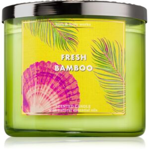 Bath & Body Works Fresh Bamboo lumânare parfumată 411 g-ro