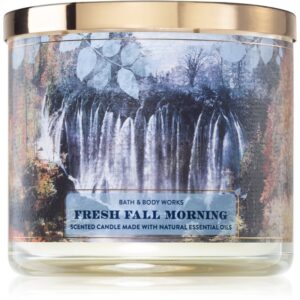 Bath & Body Works Fresh Fall Morning lumânare parfumată 411 g-ro