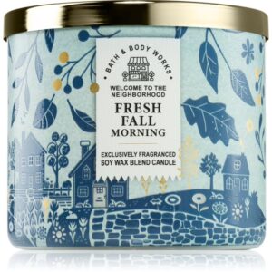 Bath & Body Works Fresh Fall Morning lumânare parfumată 411 g-ro