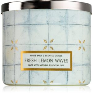 Bath & Body Works Fresh Lemon Waves lumânare parfumată 411 g-ro