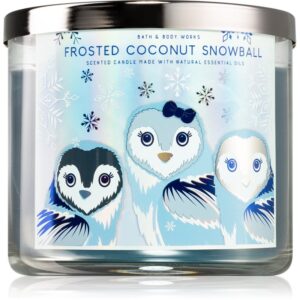 Bath & Body Works Frosted Coconut Snowball lumânare parfumată I. 411 g-ro