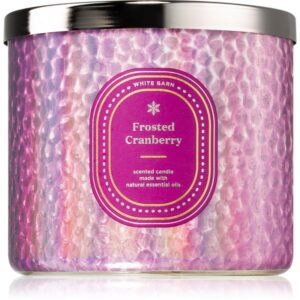 Bath & Body Works Frosted Cranberry lumânare parfumată 411 g-ro