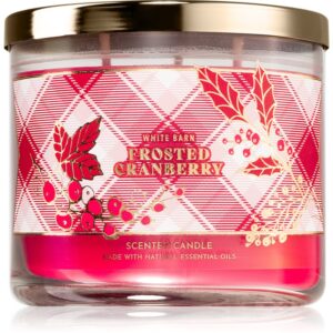 Bath & Body Works Frosted Cranberry lumânare parfumată 411 g-ro