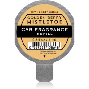 Bath & Body Works Golden Berry Mistletoe parfum pentru masina rezervă 6 ml-ro