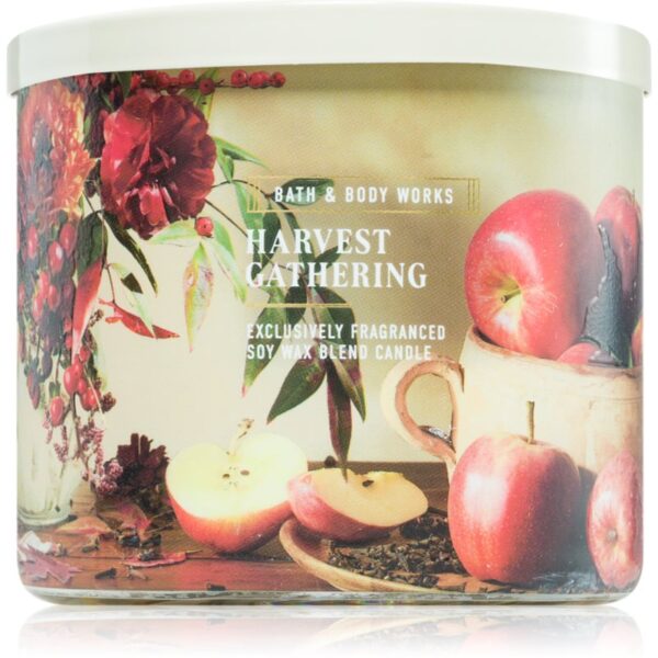 Bath & Body Works Harvest Gathering lumânare parfumată 411 g-Țena