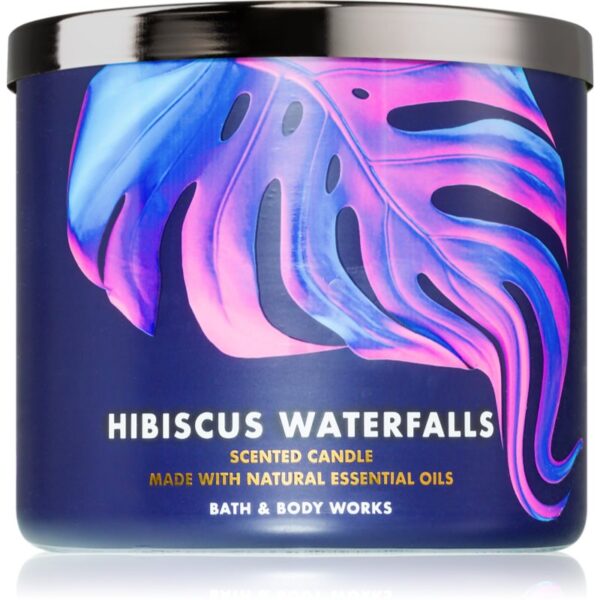 Bath & Body Works Hibiscus Waterfalls lumânare parfumată 411 g-ro