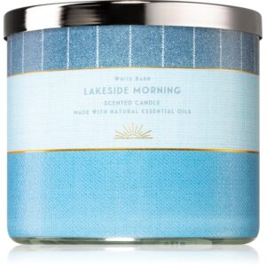 Bath & Body Works Lakeside Morning lumânare parfumată cu uleiuri esentiale 411 g-Țena