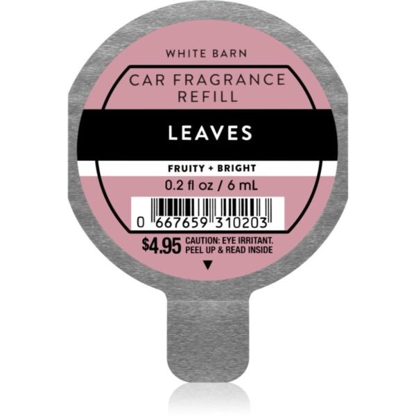 Bath & Body Works Leaves parfum pentru masina rezervă 6 ml-Țena