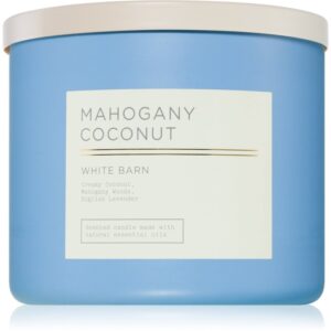 Bath & Body Works Mahogany Coconut lumânare parfumată 411 g-ro