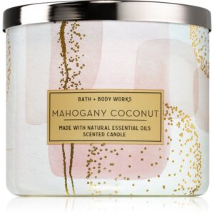 Bath & Body Works Mahogany Coconut lumânare parfumată II. 411 g-ro