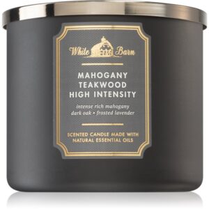 Bath & Body Works Mahogany Teakwood  High Intensity lumânare parfumată 411 g-ro