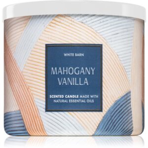 Bath & Body Works Mahogany Vanilla lumânare parfumată 411 g-Țena