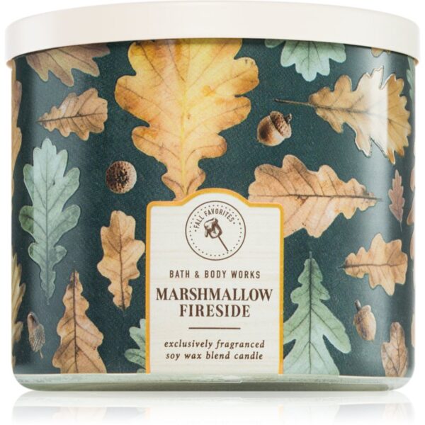 Bath & Body Works Marshmallow Fireside lumânare parfumată 411 g-ro