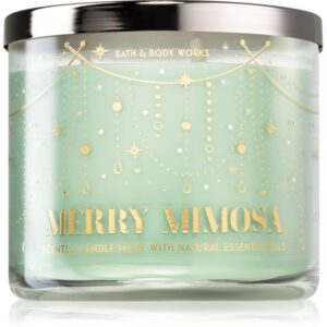 Bath & Body Works Merry Mimosa lumânare parfumată 411 g-ro