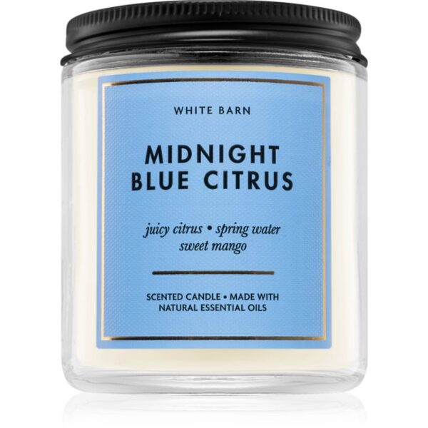 Bath & Body Works Midnight Blue Citrus lumânare parfumată 198 g-ro