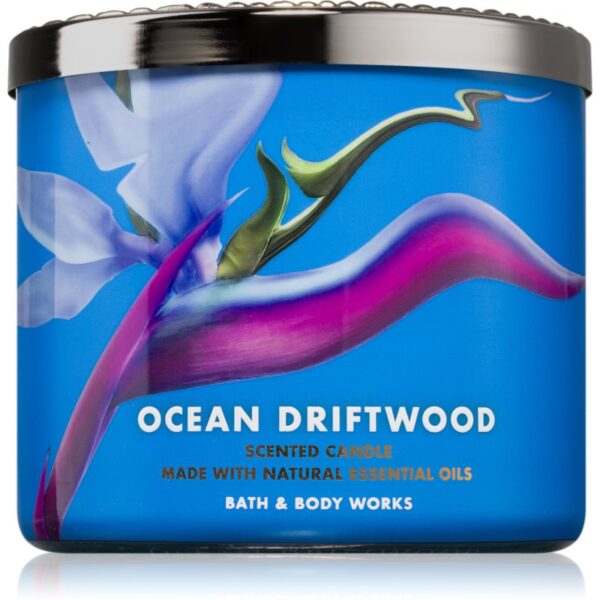 Bath & Body Works Ocean Driftwood lumânare parfumată 411 g-ro