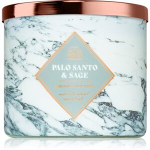Bath & Body Works Palo Santo & Sage lumânare parfumată 411 g-ro
