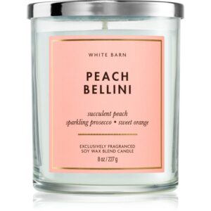 Bath & Body Works Peach Bellini lumânare parfumată 227 g-ro