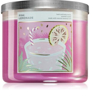 Bath & Body Works Pink Lemonade lumânare parfumată I. 411 g-ro