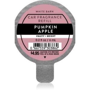 Bath & Body Works Pumpkin Apple parfum pentru masina rezervă 6 ml-Țena