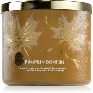 Bath & Body Works Pumpkin Bonfire lumânare parfumată 411 g-Țena