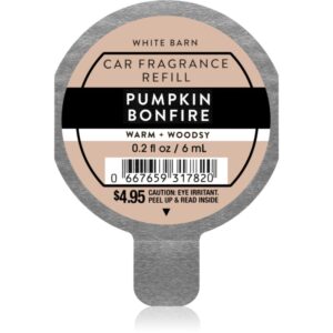 Bath & Body Works Pumpkin Bonfire parfum pentru masina rezervă 6 ml-ro