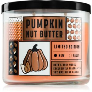 Bath & Body Works Pumpkin Nut Butter lumânare parfumată 411 g-ro