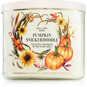 Bath & Body Works Pumpkin Snickerdoodle lumânare parfumată 411 g-ro