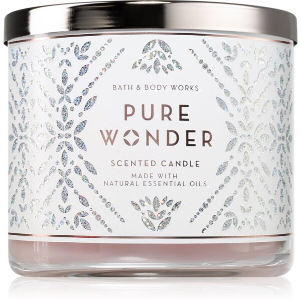 Bath & Body Works Pure Wonder lumânare parfumată 411 g-Țena