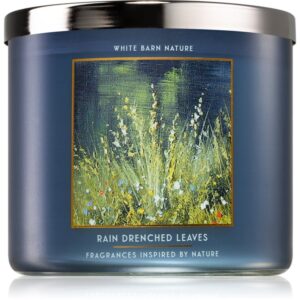 Bath & Body Works Rain Drenched Leaves lumânare parfumată 411 g-Țena