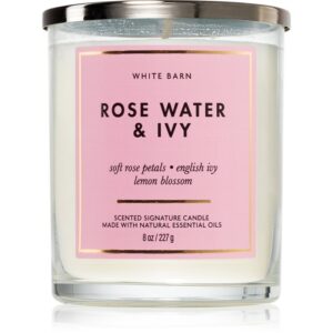 Bath & Body Works Rose Water & Ivy lumânare parfumată 227 g-Țena