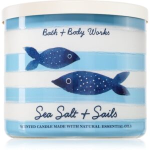 Bath & Body Works Sea Salt & Sails lumânare parfumată 411 g-ro