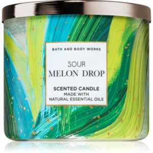 Bath & Body Works Sour Melon Drop lumânare parfumată 411 g-ro