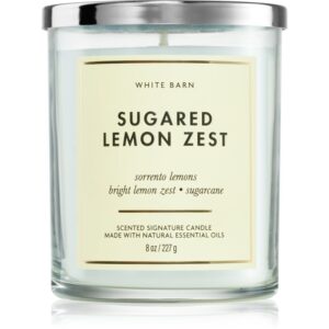 Bath & Body Works Sugared Lemon Zest lumânare parfumată 227 g-Țena