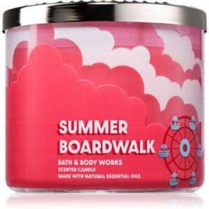 Bath & Body Works Summer Boardwalk lumânare parfumată 411 g-ro