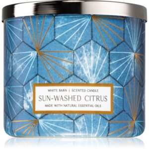 Bath & Body Works Sun-Washed Citrus lumânare parfumată II. 411 g-ro