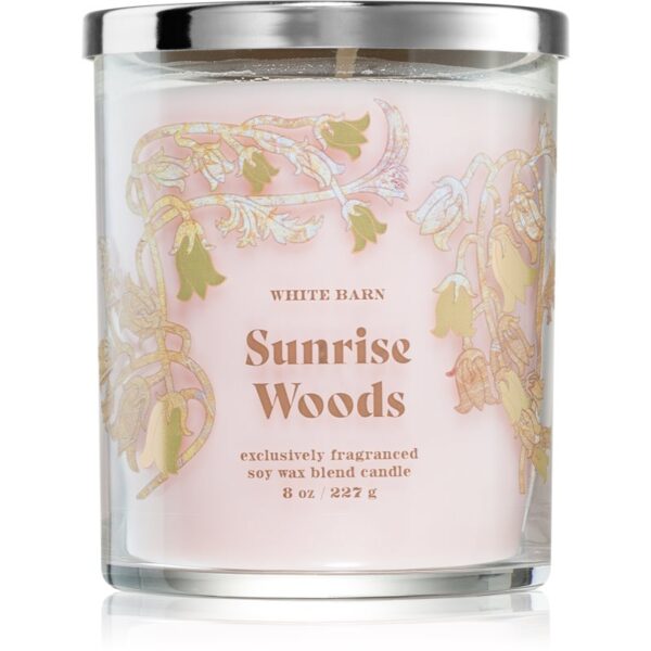 Bath & Body Works Sunrise Woods lumânare parfumată 227 g-Țena