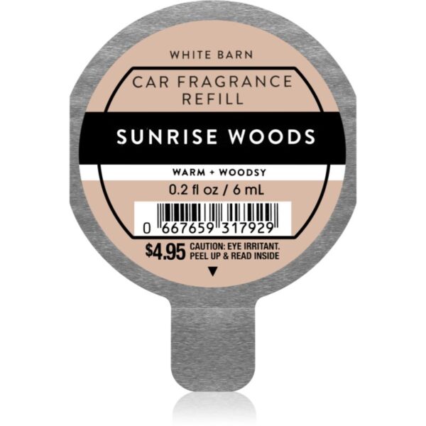 Bath & Body Works Sunrise Woods parfum pentru masina rezervă 6 ml-Țena