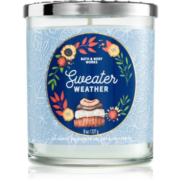 Bath & Body Works Sweater Weather lumânare parfumată 227 g-ro