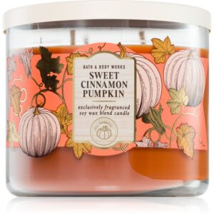 Bath & Body Works Sweet Cinnamon Pumpkin lumânare parfumată 411 g-Țena